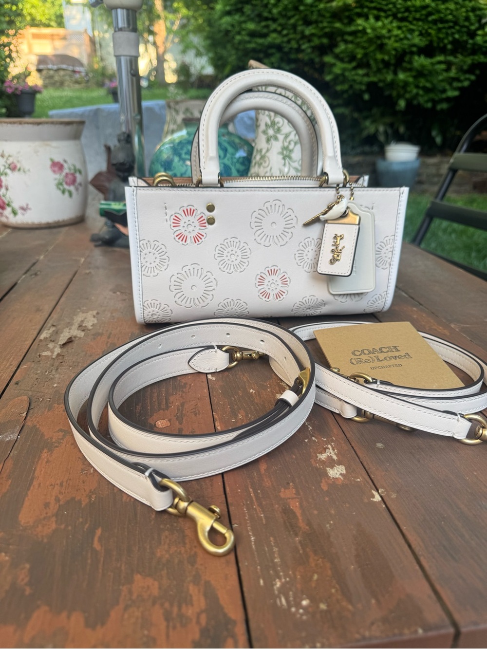 Coach One-of-a-Kind Rogue 26 with Laser Cut Tearoses